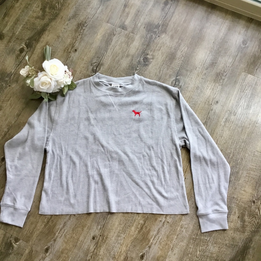 NWT Victoria's Secret PINK Texas Tech Crew Tee - Picture 3 of 7